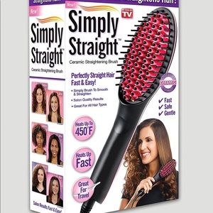 Simply Hair straightener brush
